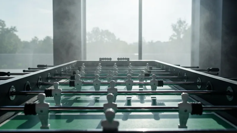 baby foot exterieur jardin