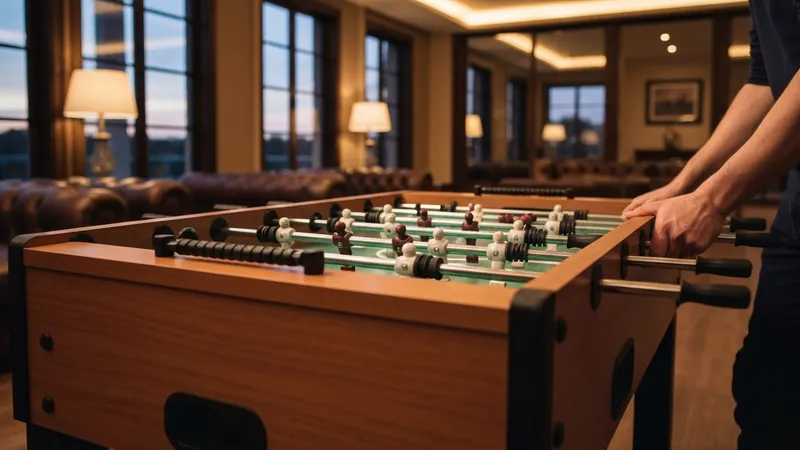 Techniques de jeu au baby foot